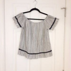 dRA Los Angeles - Anthropologie peasant blouse